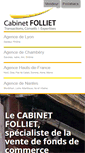 Mobile Screenshot of folliet.fr